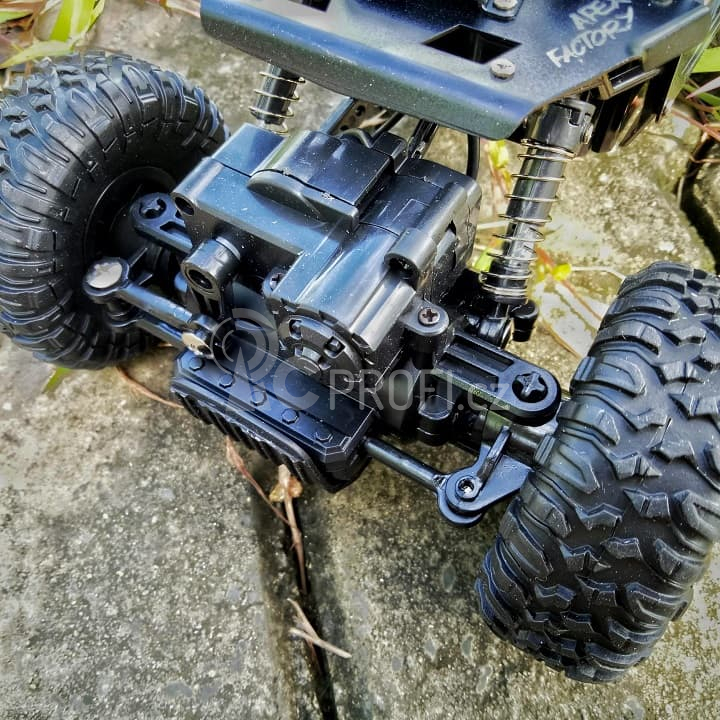 RC auto Strong Crawler se spoilerem, černá