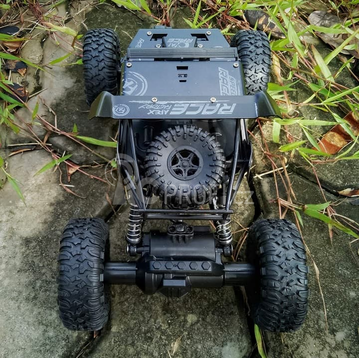 RC auto Strong Crawler se spoilerem, černá