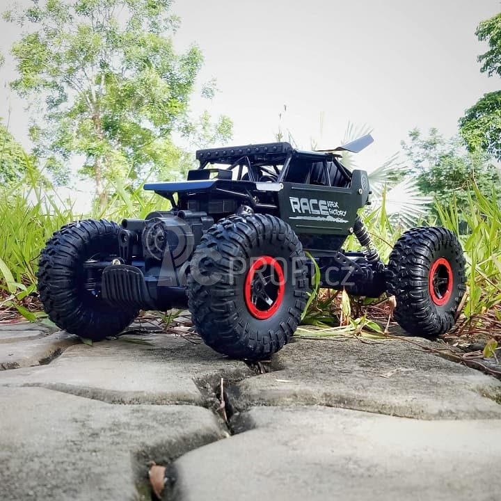 RC auto Strong Crawler se spoilerem, černá