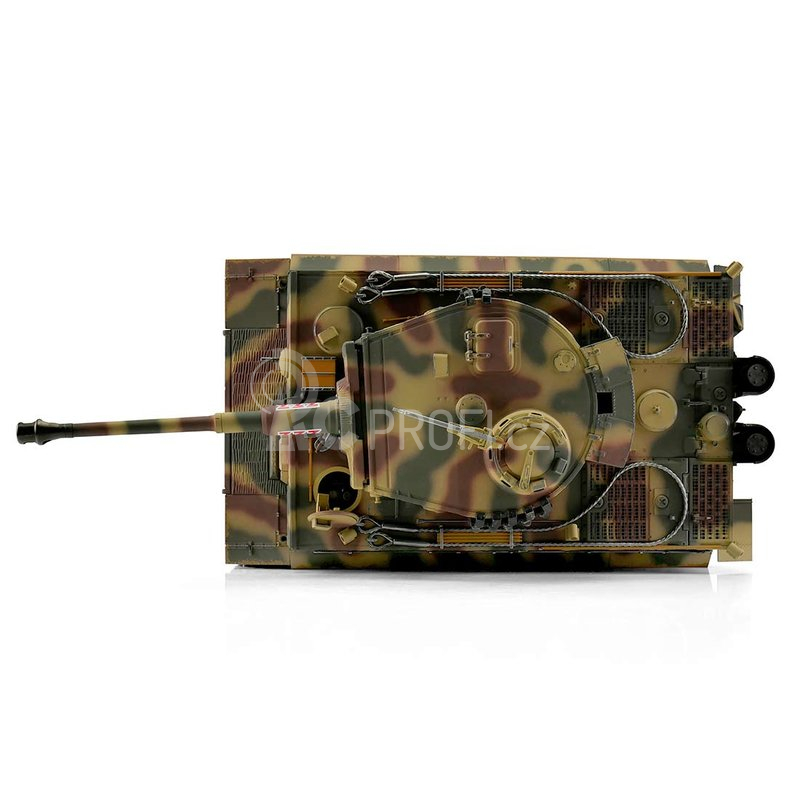 RC tank Tiger I. pozdní verze 1:16 IR, maskáč