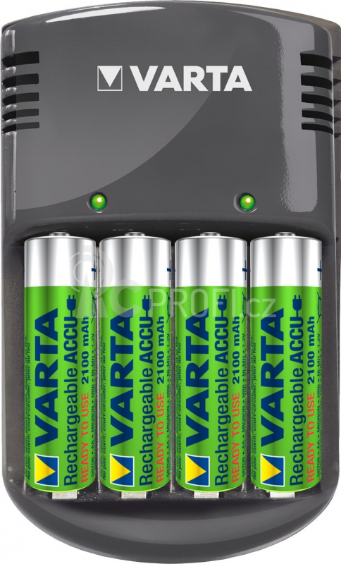 VARTA Quattro charger + 4xAA 2100 mAh