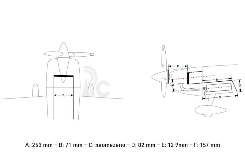 RC letadlo 73