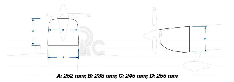 RC letadlo 74