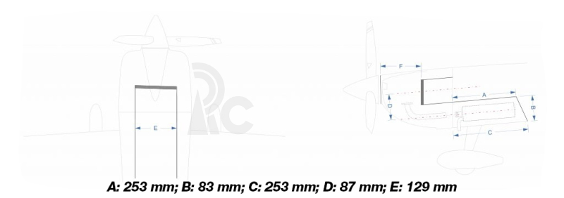 RC letadlo 74
