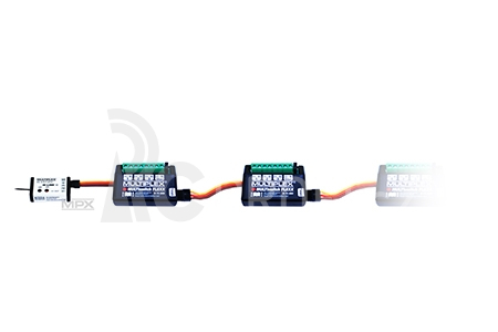 75888 Multiswitch FLEXX tříkanálový RC spínač