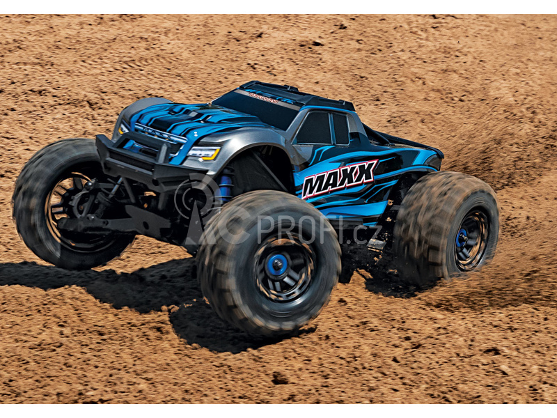 RC auto Traxxas Maxx 1:8 4WD TQi RTR, modrá