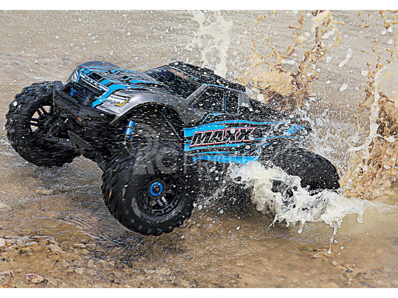 RC auto Traxxas Maxx 1:8 4WD TQi RTR, modrá