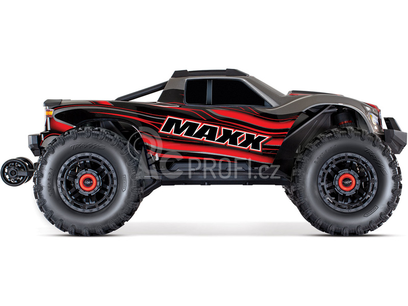 RC auto Traxxas Maxx 1:8 4WD TQi RTR, červená