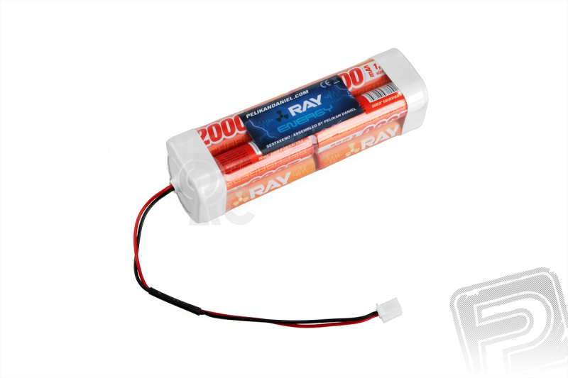 9.6V 2000AA Long RAY TX 8čl. vysílačové