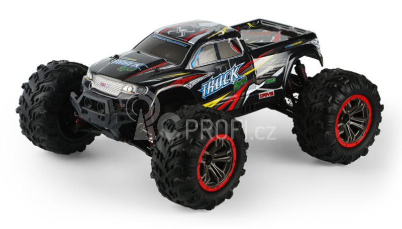 RC monster truck 9125, červená + náhradní baterie