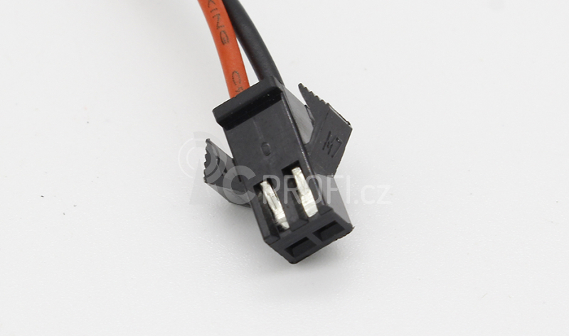 9191 Konektor černý setový JST-SM 2,54mm 2pin, 1pár