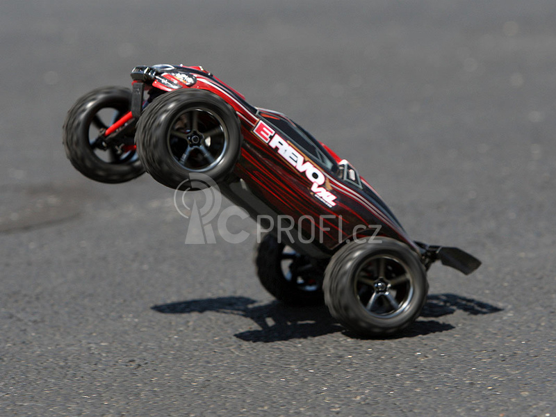 RC auto Traxxas E-Revo, černá