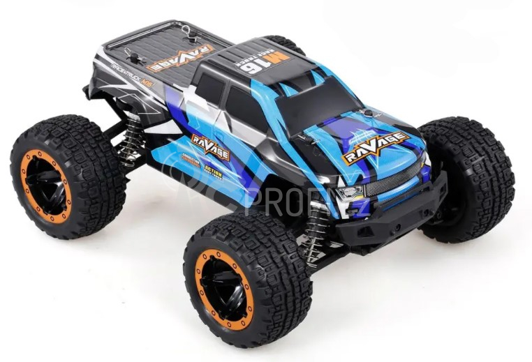 RC auto HBX Ravage 1:16, modrá