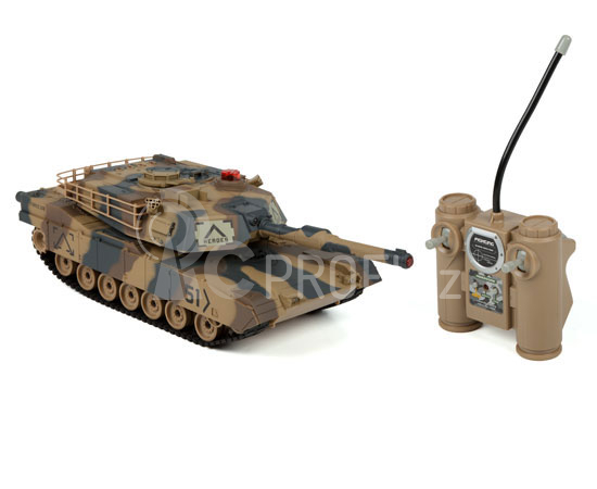 RC Abrams 1:24 - 36cm - infra střely