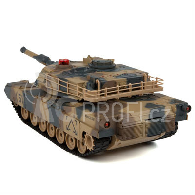 RC Abrams 1:24 - 36cm - infra střely