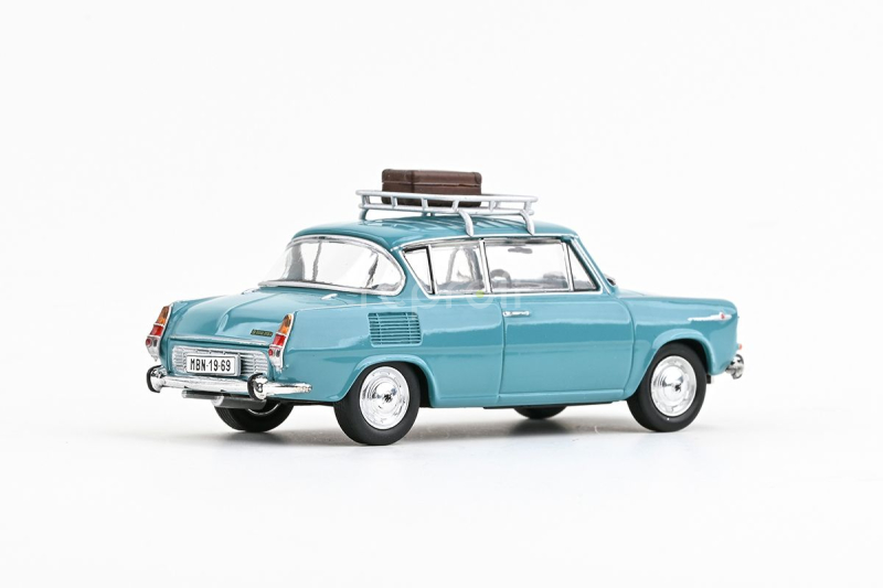 Abrex Škoda 1100MBX (1969) 1:43 - Tyrkysová Světlá