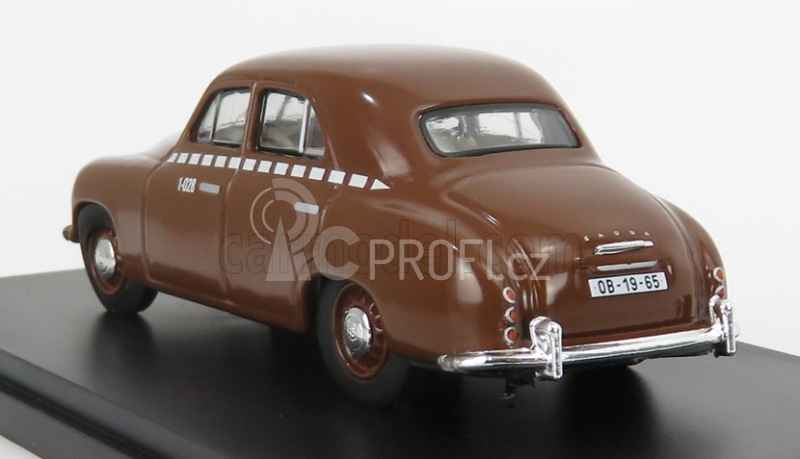 Abrex Škoda 1201 Taxi 1956 1:43 Brown