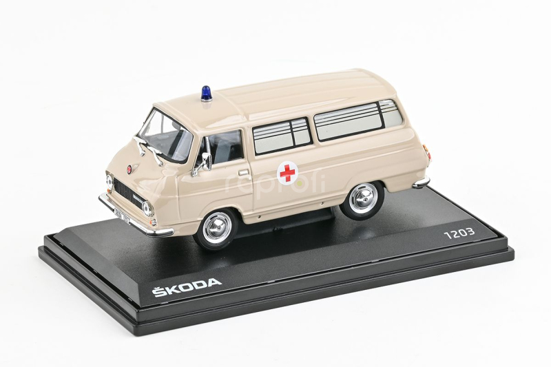 Abrex Škoda 1203 (1974) 1:43 - Sanitní Vůz