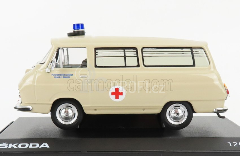 Abrex Škoda 1203 Minibus Ambulance 1974 1:43 Beige