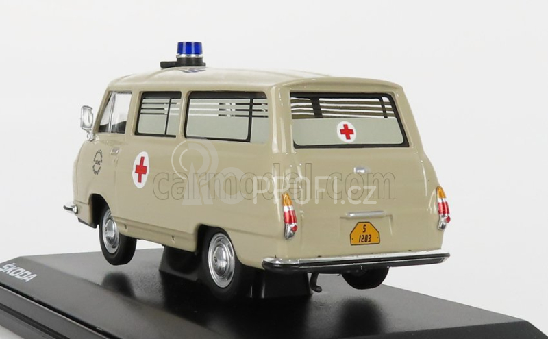 Abrex Škoda 1203 Minibus Ambulance 1974 1:43 Beige