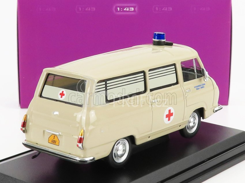 Abrex Škoda 1203 Minibus Ambulance 1974 1:43 Beige