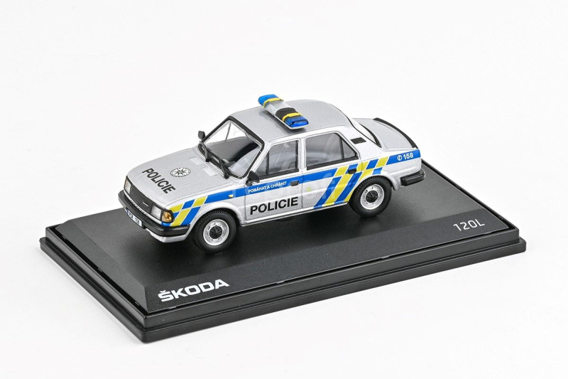 Abrex Škoda 120L (1984) 1:43 - Policie