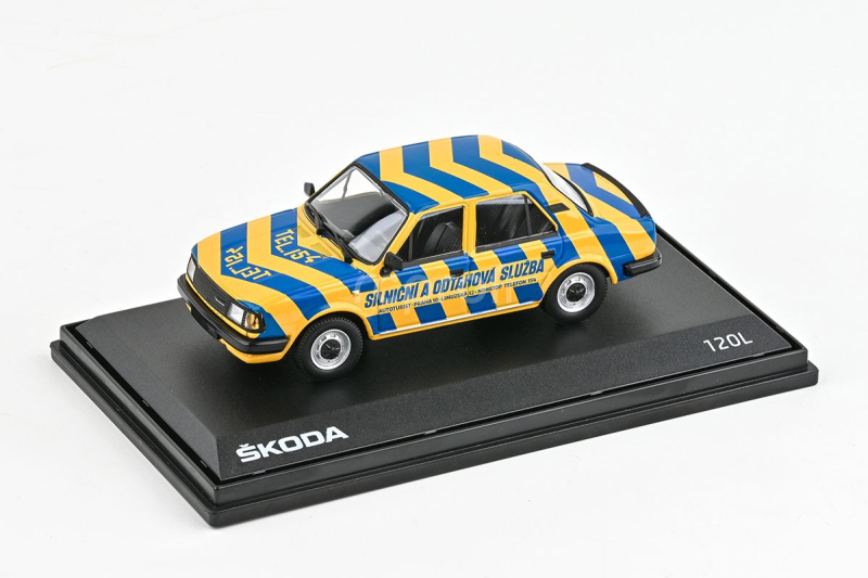 Abrex Škoda 120L (1984) 1:43 - Silniční a Odtahová Služba