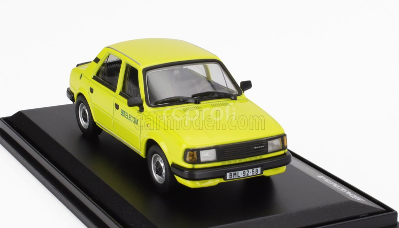 Abrex Škoda 120l Telecom 1984 1:43 Žlutá