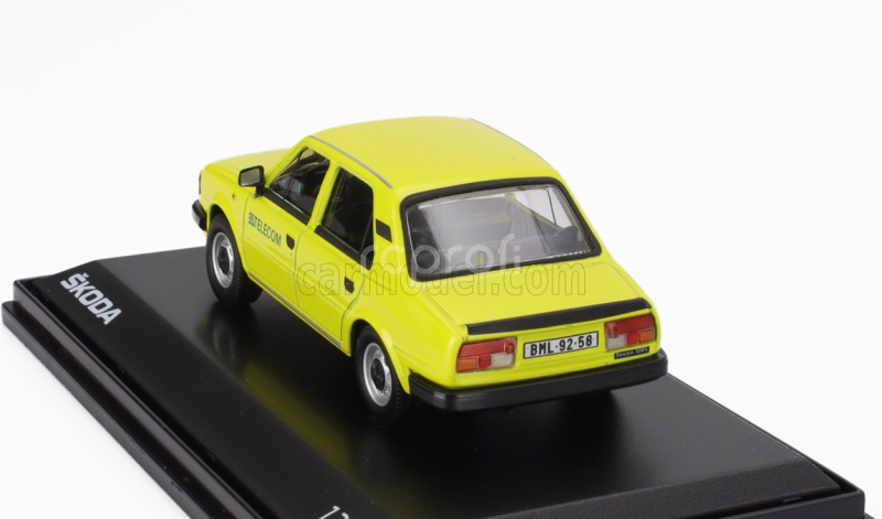Abrex Škoda 120l Telecom 1984 1:43 Žlutá