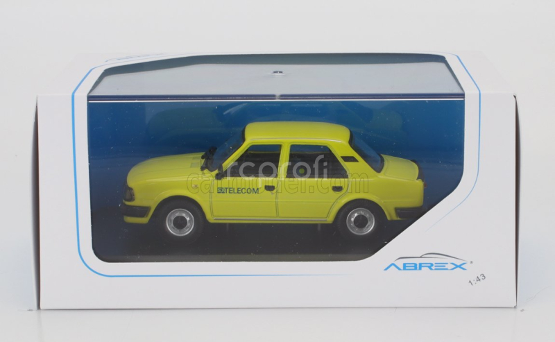 Abrex Škoda 120l Telecom 1984 1:43 Žlutá