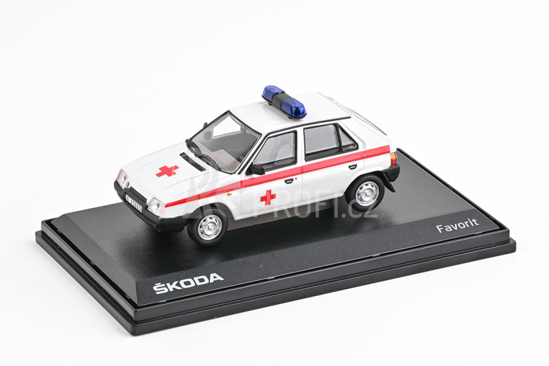 Abrex Škoda Favorit 136L (1988) 1:43 - ZS Policie