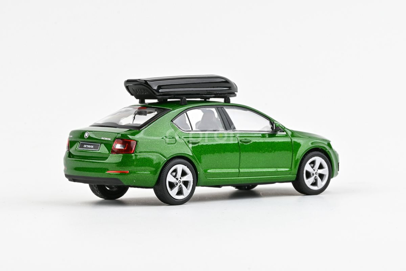 Abrex Škoda Octavia III (2012) 1:43 - Zelená Rallye Metalíza