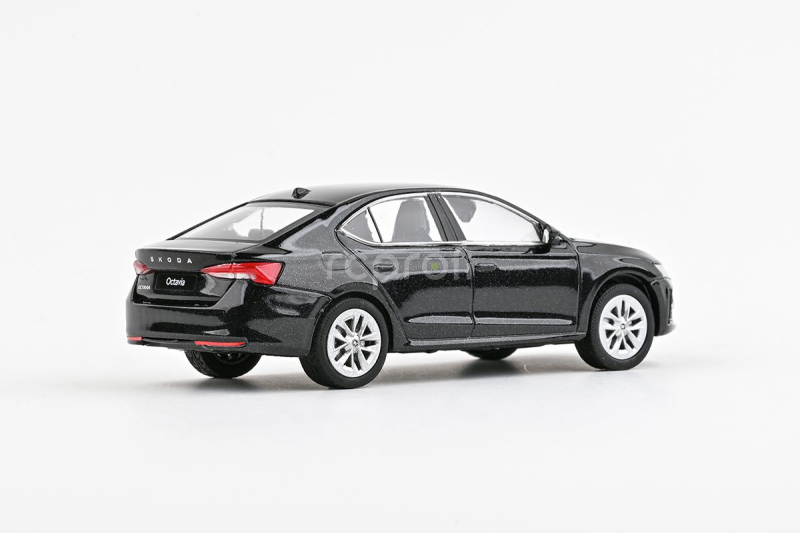 Abrex Škoda Octavia IV FL (2024) 1:43 - Černá Magic Metalíza