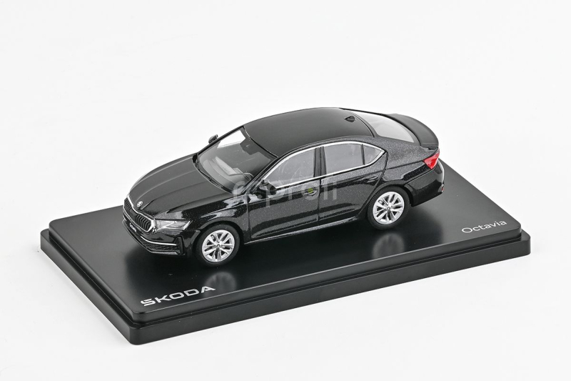 Abrex Škoda Octavia IV FL (2024) 1:43 - Černá Magic Metalíza
