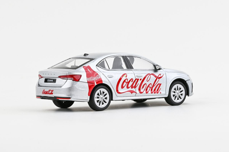 Abrex Škoda Octavia IV FL (2024) 1:43 - Coca-Cola