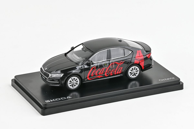 Abrex Škoda Octavia IV FL (2024) 1:43 - Coca-Cola