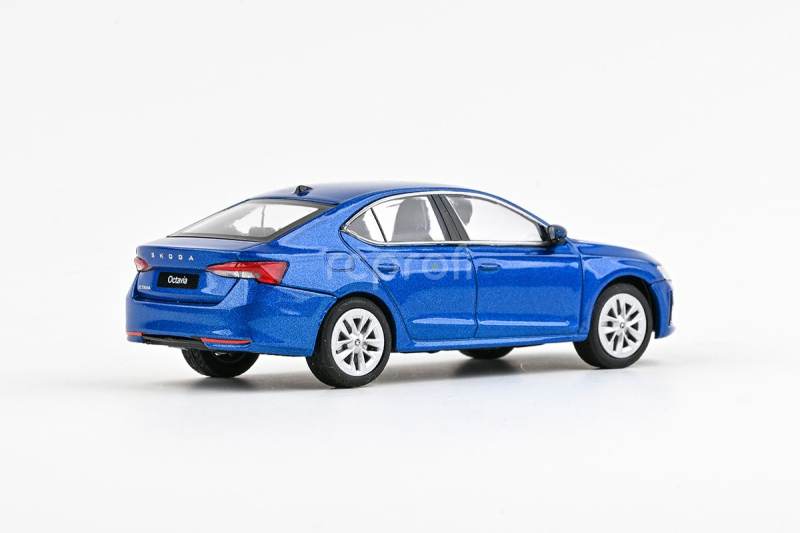 Abrex Škoda Octavia IV FL (2024) 1:43 - Modrá Race Metalíza