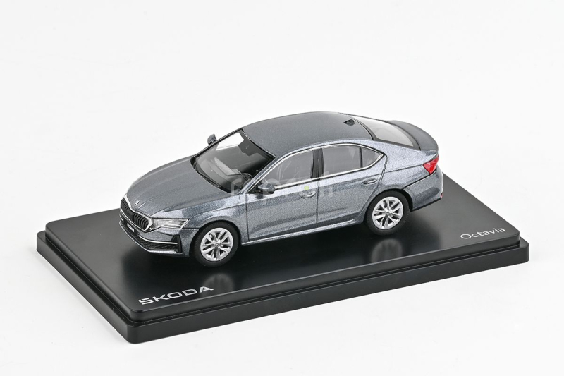 Abrex Škoda Octavia IV FL (2024) 1:43 - Šedá Graphite Metalíza