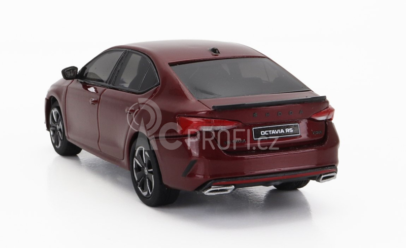 Abrex Škoda Octavia Iv Rs 2020 1:43 Red Met