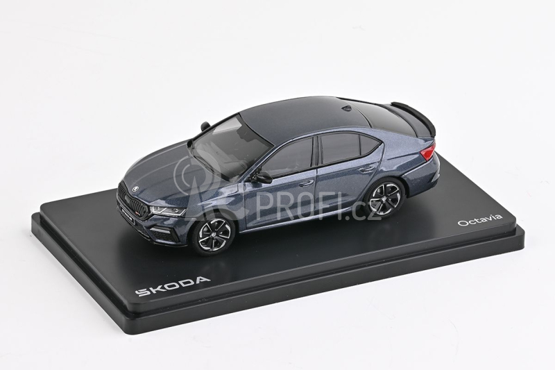 Abrex Škoda Octavia IV RS (2020) 1:43 - Šedá Anthracite Metalíza
