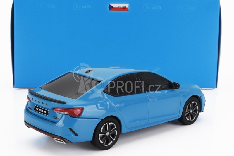 Abrex Škoda Octavia Iv Rs 2020 1:43 Světle Modrá