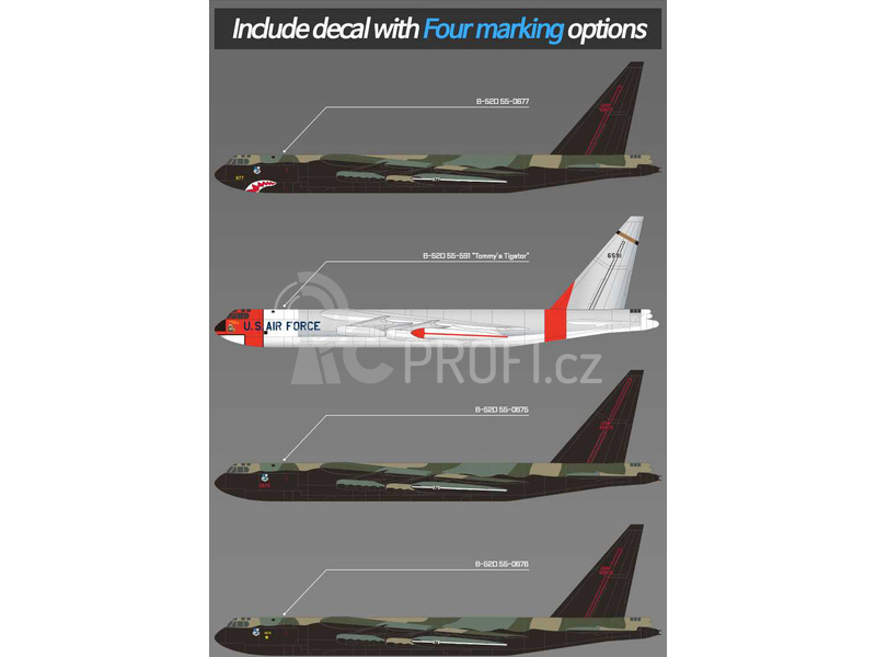 Academy Boeing B-52D Stratofortress (1:144)