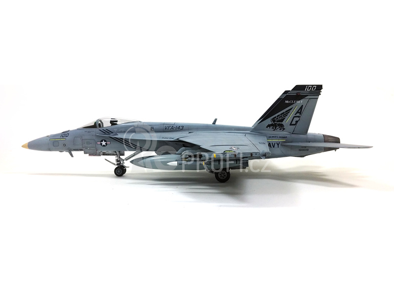 Academy Boeing F/A-18E VFA-143 USN Pukin Dogs (1:72)