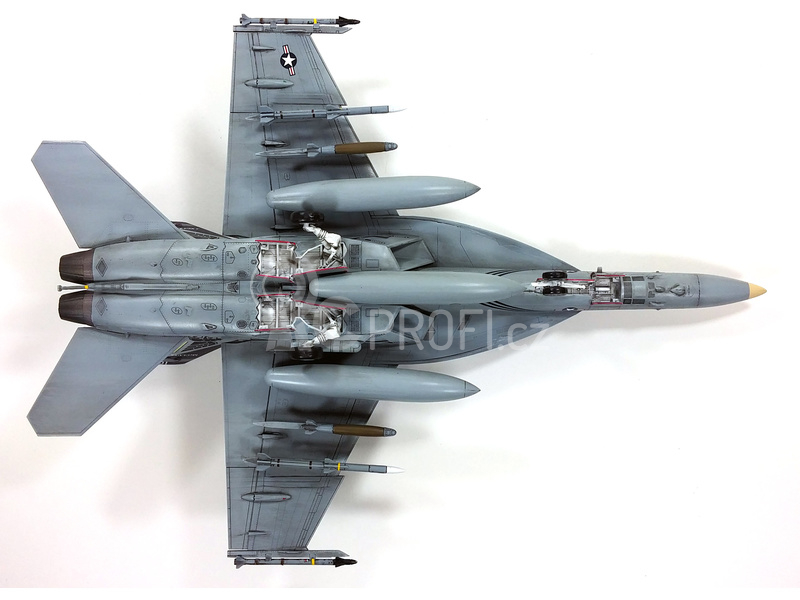 Academy Boeing F/A-18E VFA-143 USN Pukin Dogs (1:72)