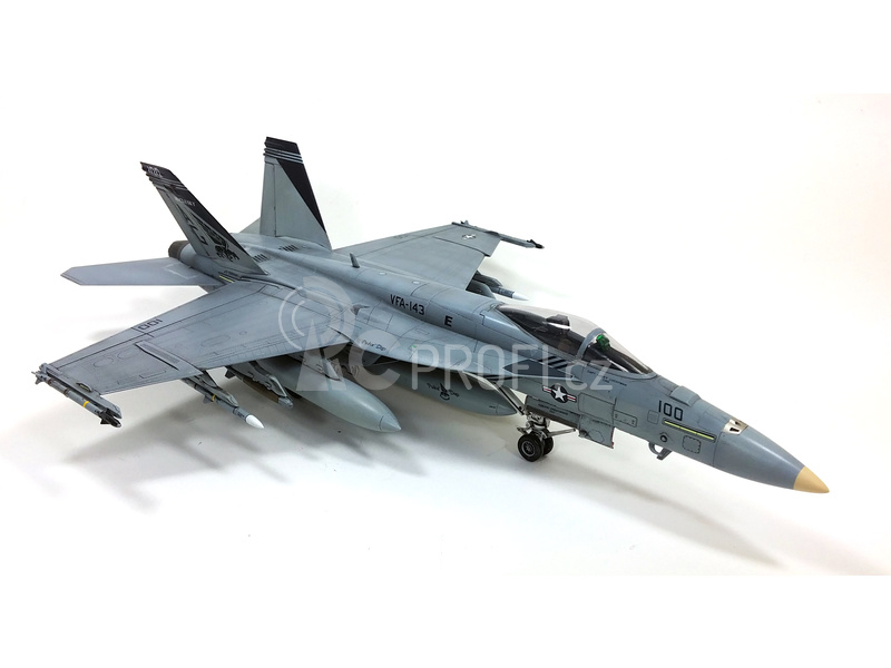 Academy Boeing F/A-18E VFA-143 USN Pukin Dogs (1:72)