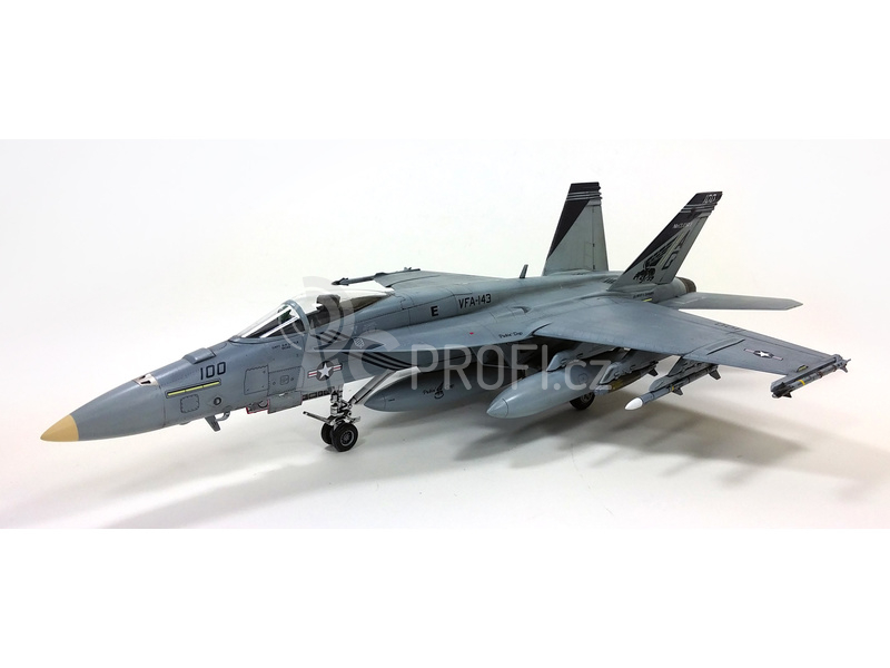 Academy Boeing F/A-18E VFA-143 USN Pukin Dogs (1:72)