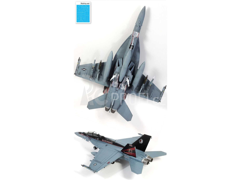 Academy Boeing F/A-18F USN VFA-154 Black Knight (1:72)