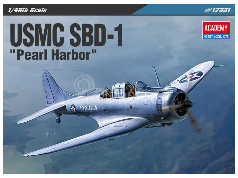 Academy Douglas SBD-1 USMC Pearl Harbor (1:48)