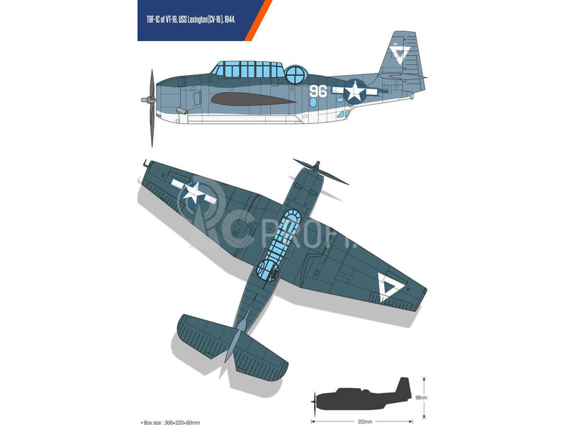 Academy Grumman TBF-1C USN Battle of Leyte Gulf (1:48)