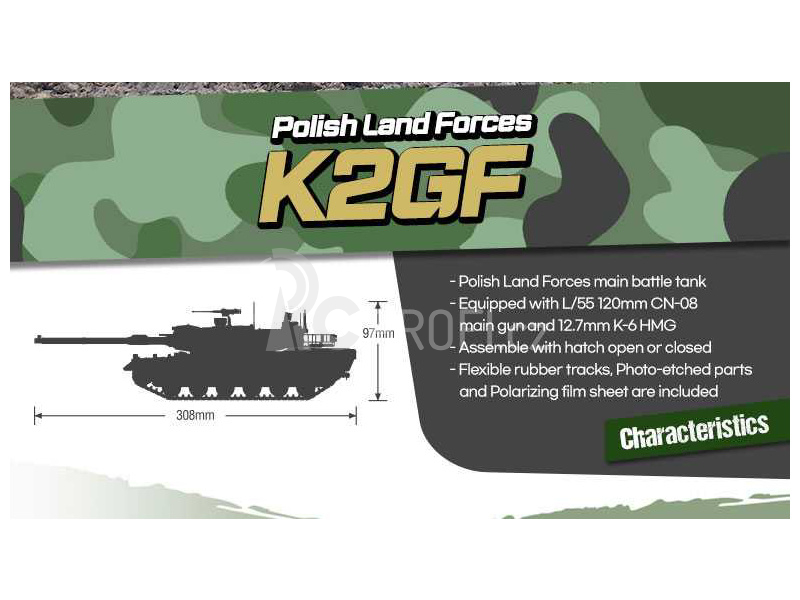 Academy K2GF Polish Land Forces (1:35)